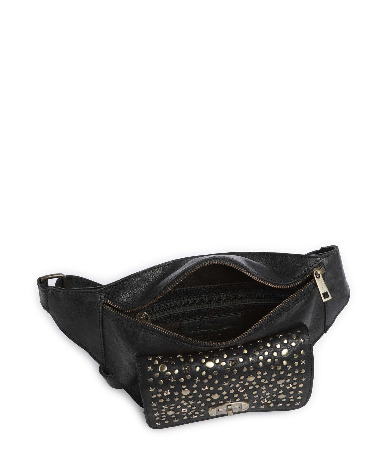 Depeche Metal Memory Fanny pack black