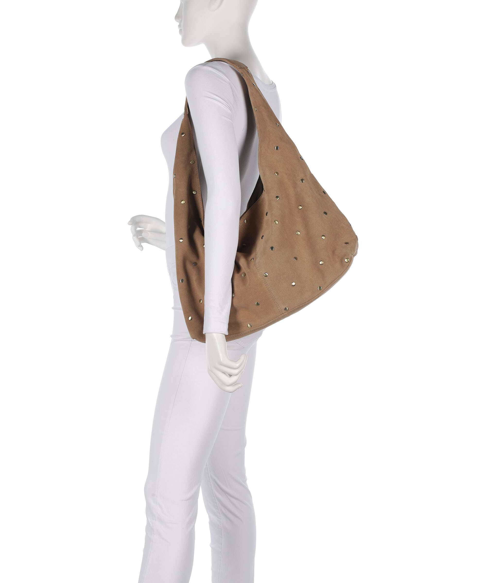 Depeche Amsterdam Hobo bag sand
