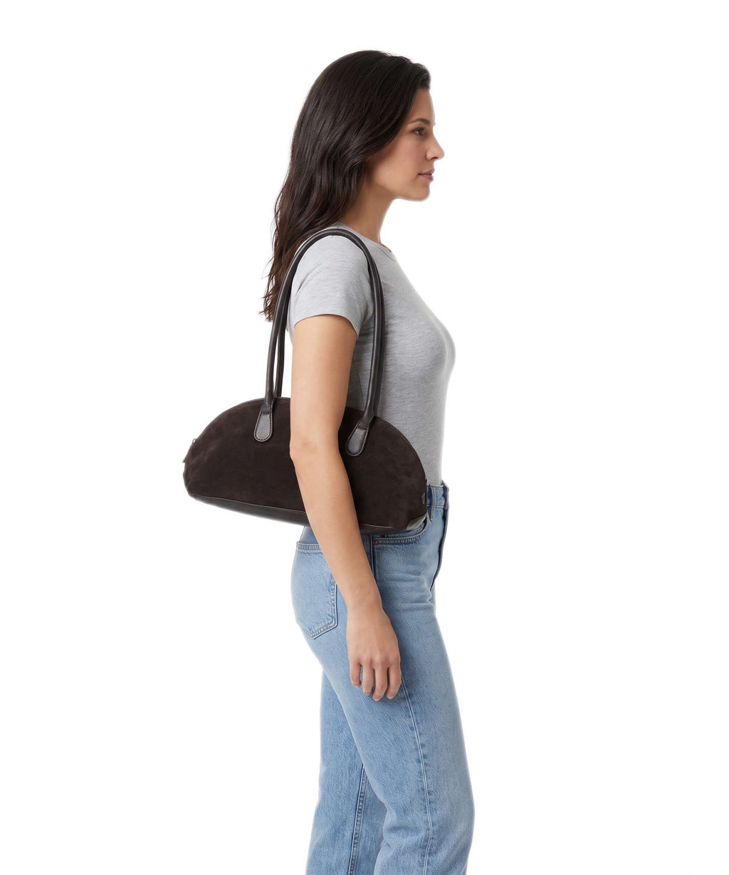 Depeche Bilbao Shoulder bag chocolate