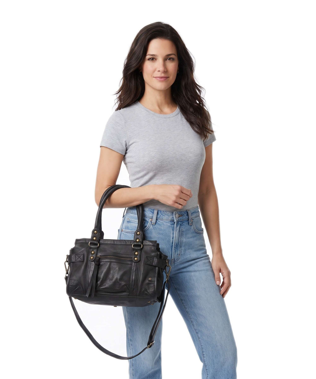 Depeche Bogota Shoulder bag black