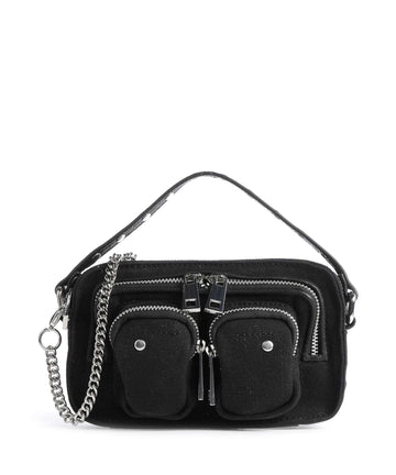 Núnoo Recycled Canvas Helena Crossover taske black