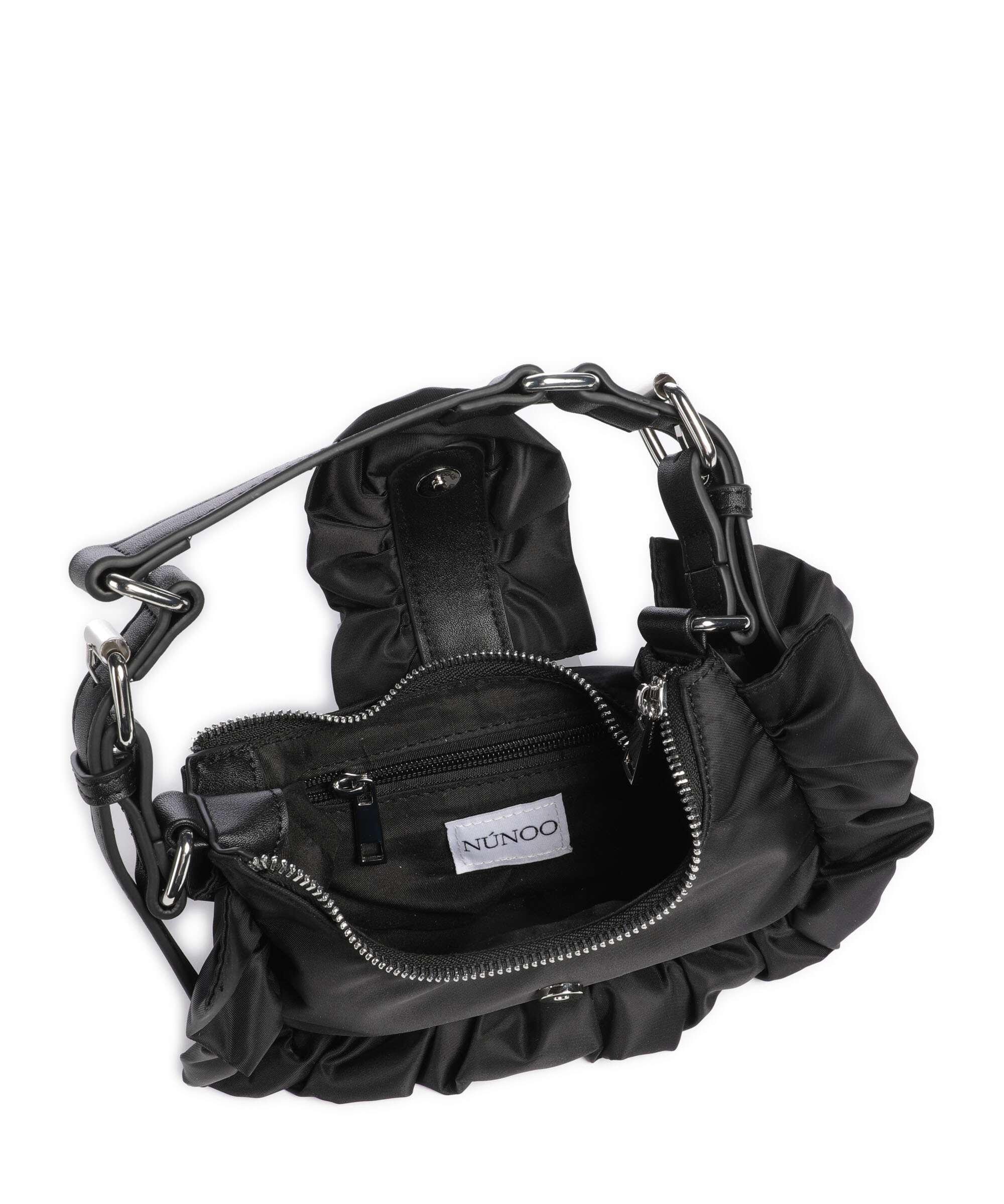 Núnoo Recycled Nylon Palma Shoulder bag black