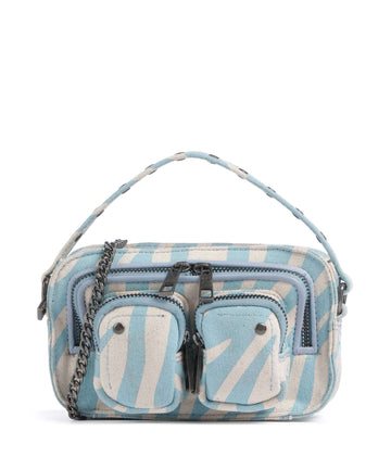 Núnoo Recycled Canvas Helena Crossover taske blue