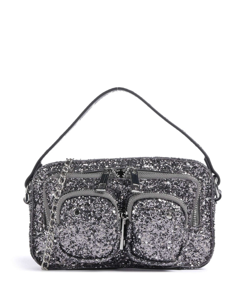 Núnoo Glitter Helena Crossbody bag silver