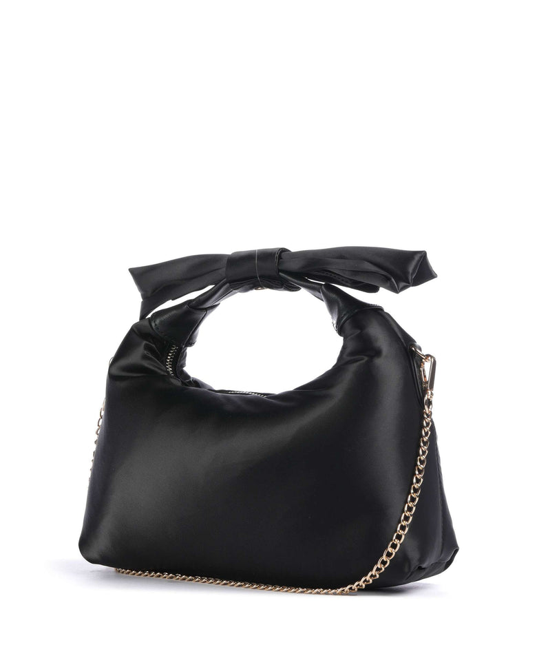 Núnoo Recycled Satin Dandy Handbag black