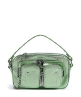 Núnoo Metallic Helena Crossover taske light green