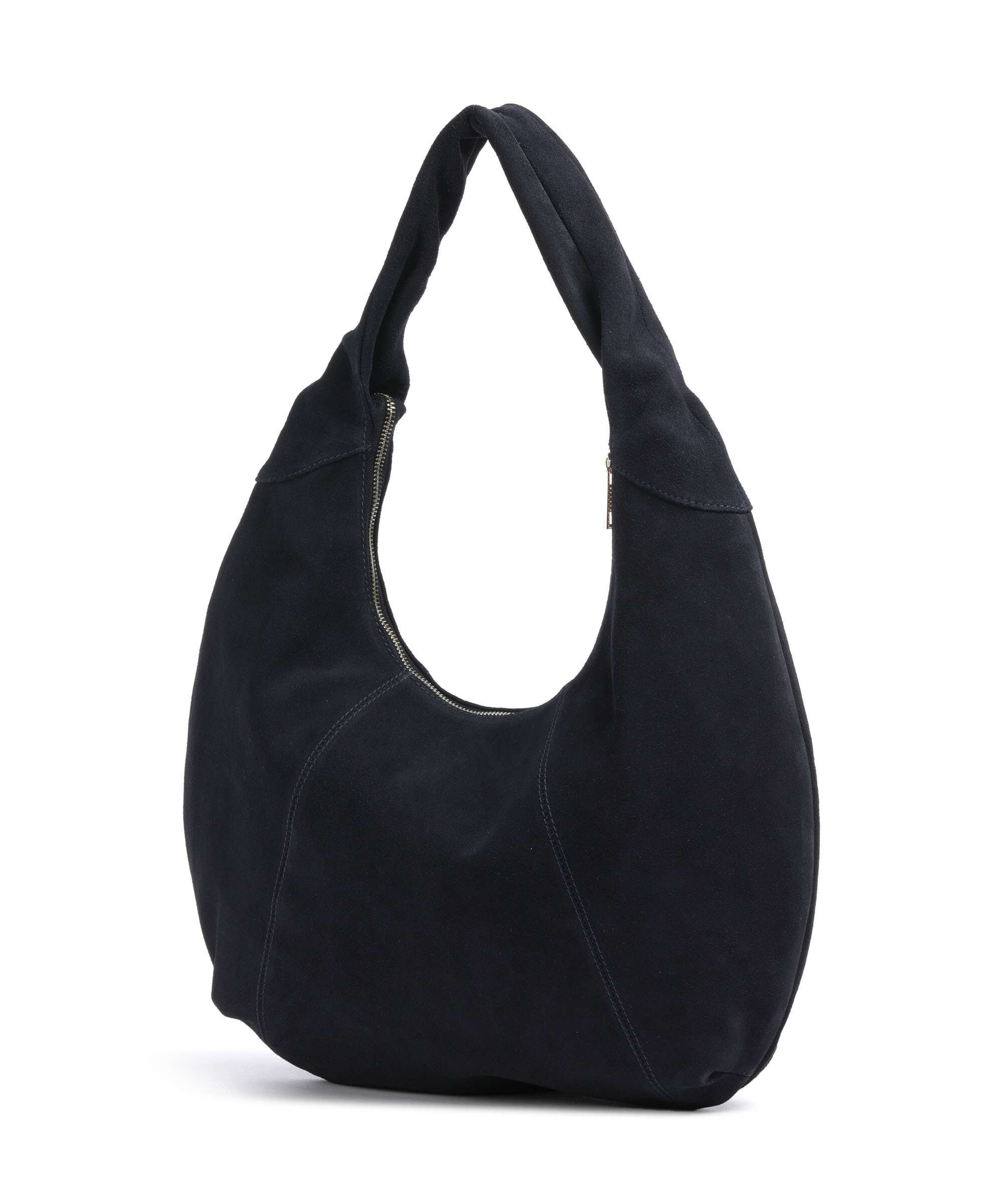 Núnoo Suede Gabi Hobo bag navy