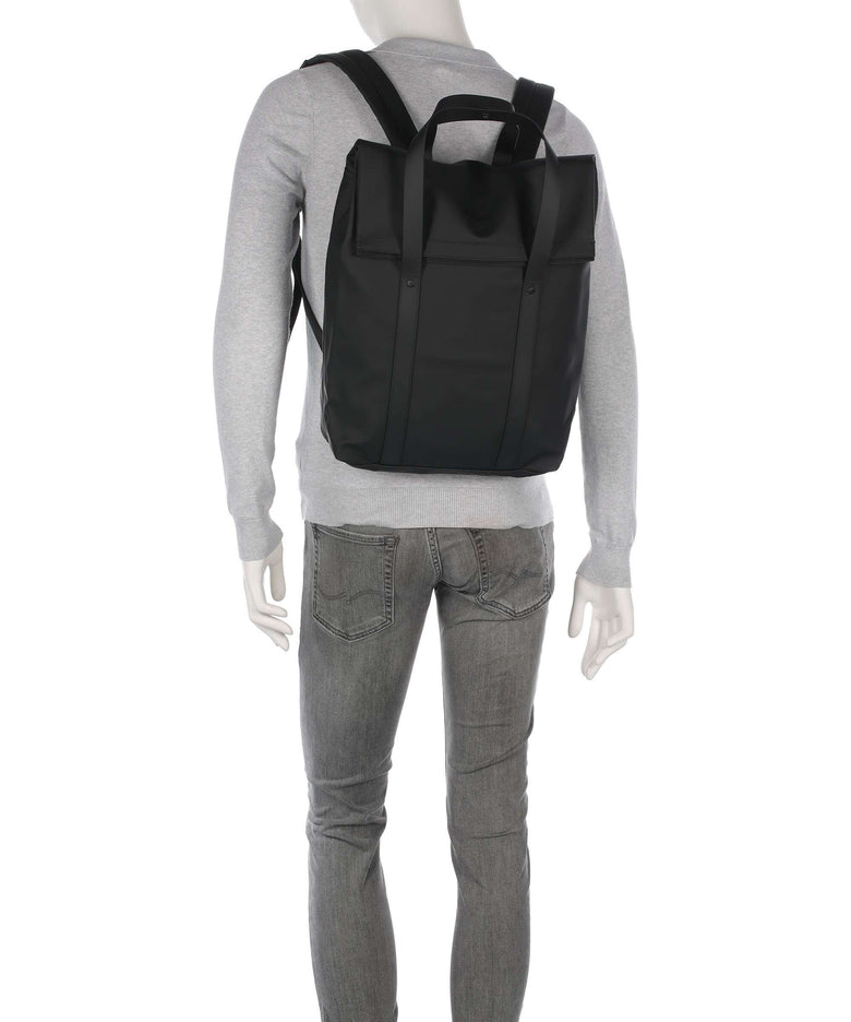 Rains 2 Way Backpack bag black
