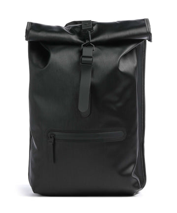 Rains Rolltop rygsæk black grain