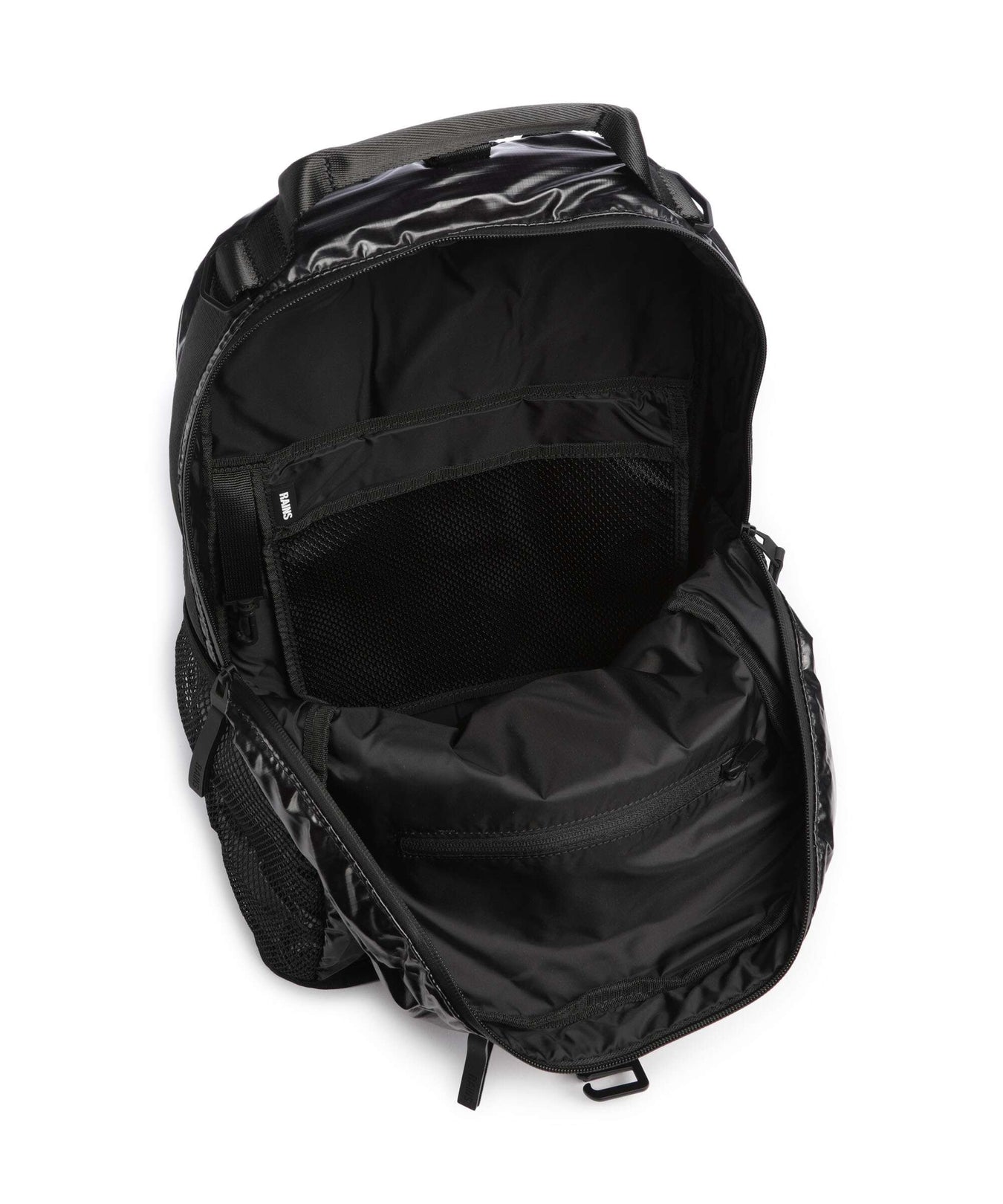 Rains Sibu Clip Front Backpack black