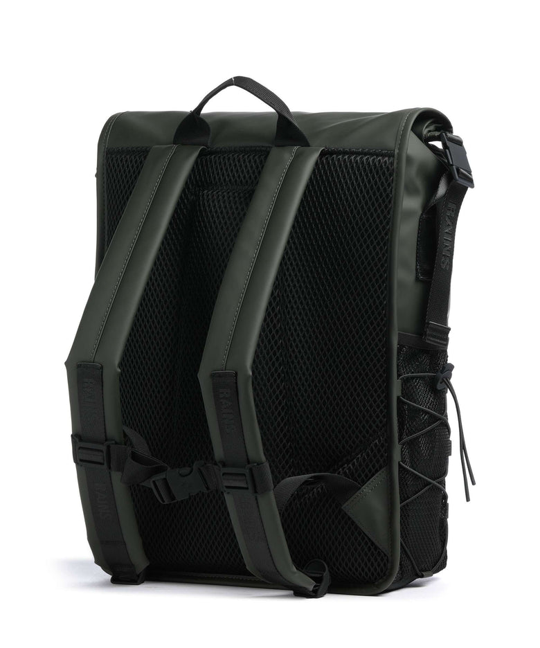 Rains Trail Mountaineer Rolltop backpack green