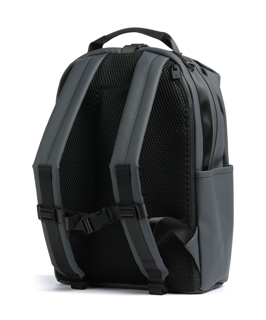 Rains Clip Front Backpack dark grey