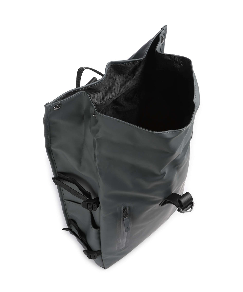 Rains Large Rolltop backpack dark grey