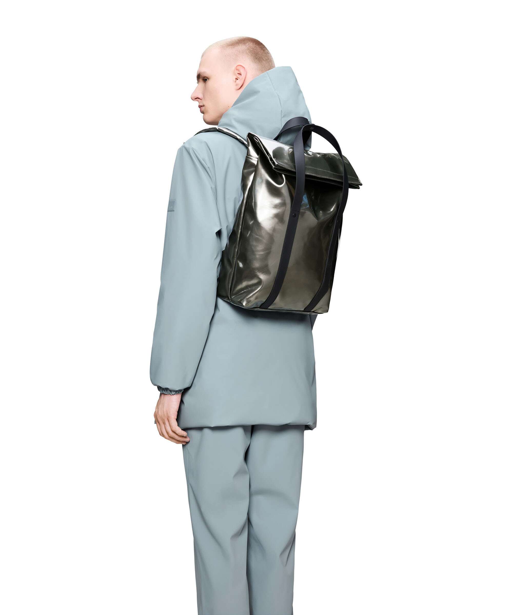 Rains 2 Way Backpack bag raven