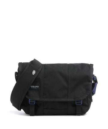 Timbuk2 Flight Classic XS Messenger taske jet black/blue wish