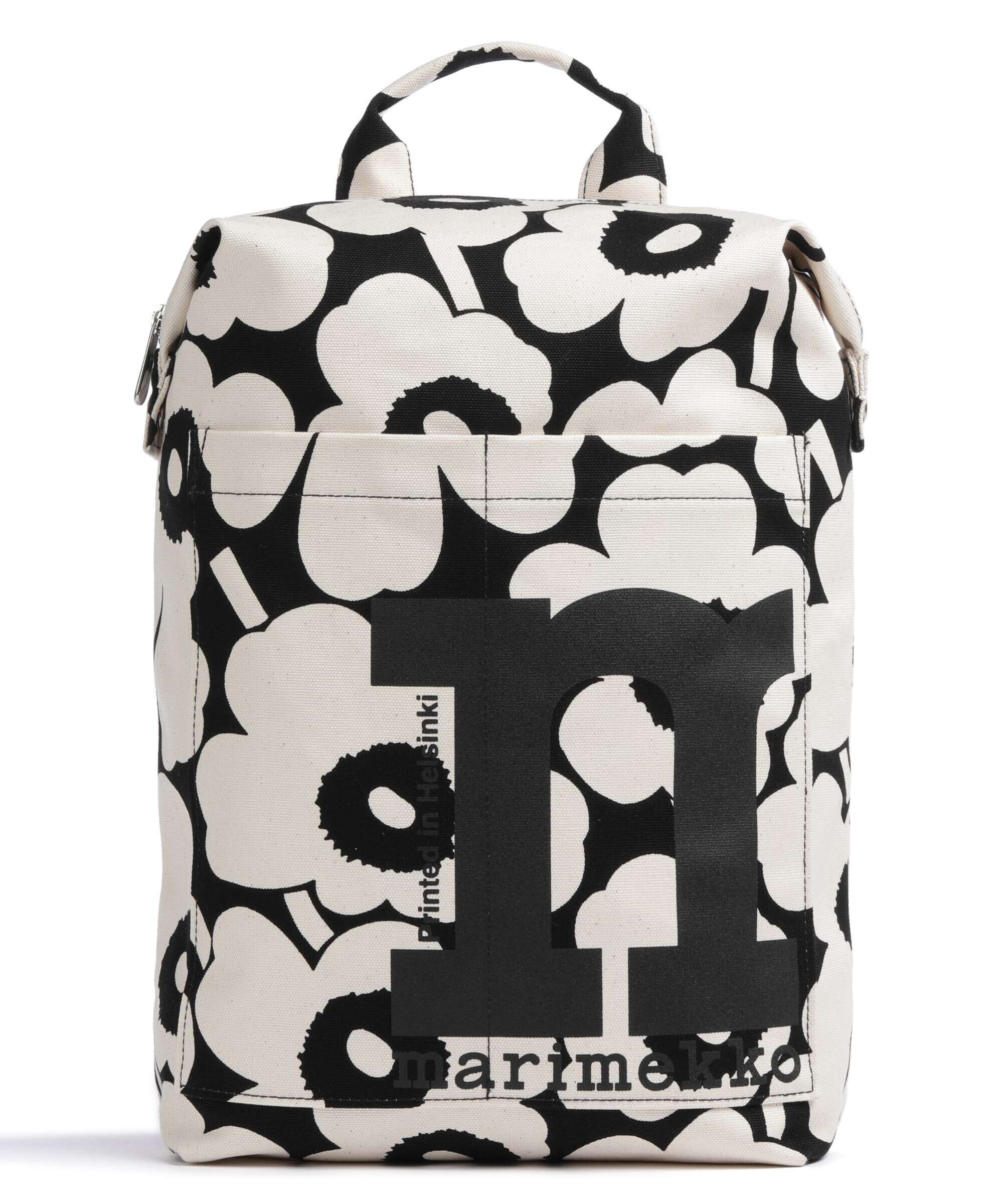 Marimekko Mono Unikko Backpack cotton/black