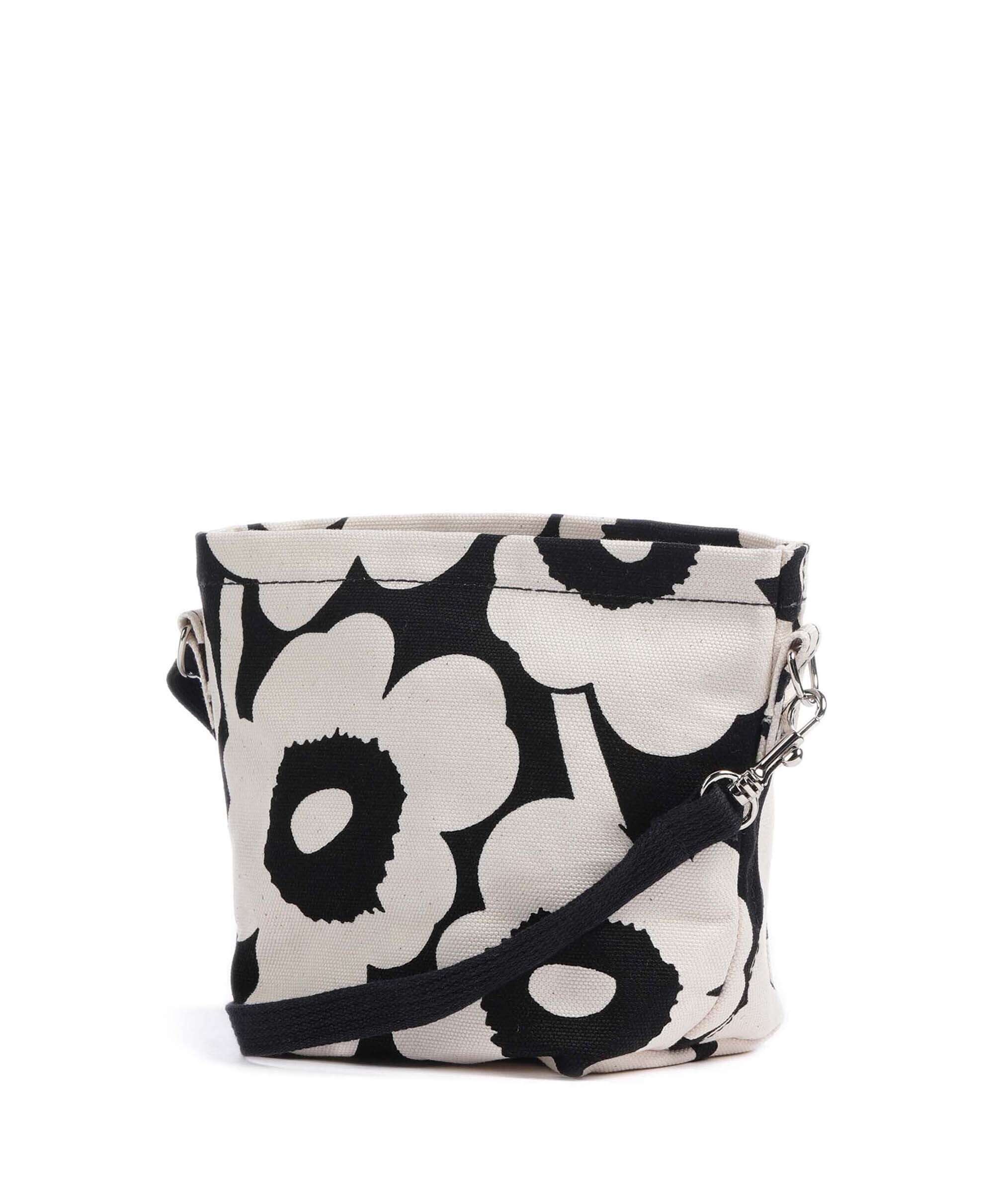Marimekko Mono Unikko Mini Crossbody bag cotton/black