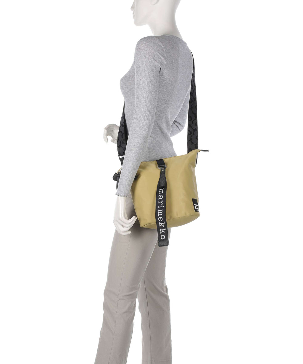 Marimekko Carry All Solid Crossbody bag pistachio