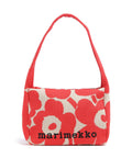 Marimekko Knitted Unikko Shoulder bag pink/beige