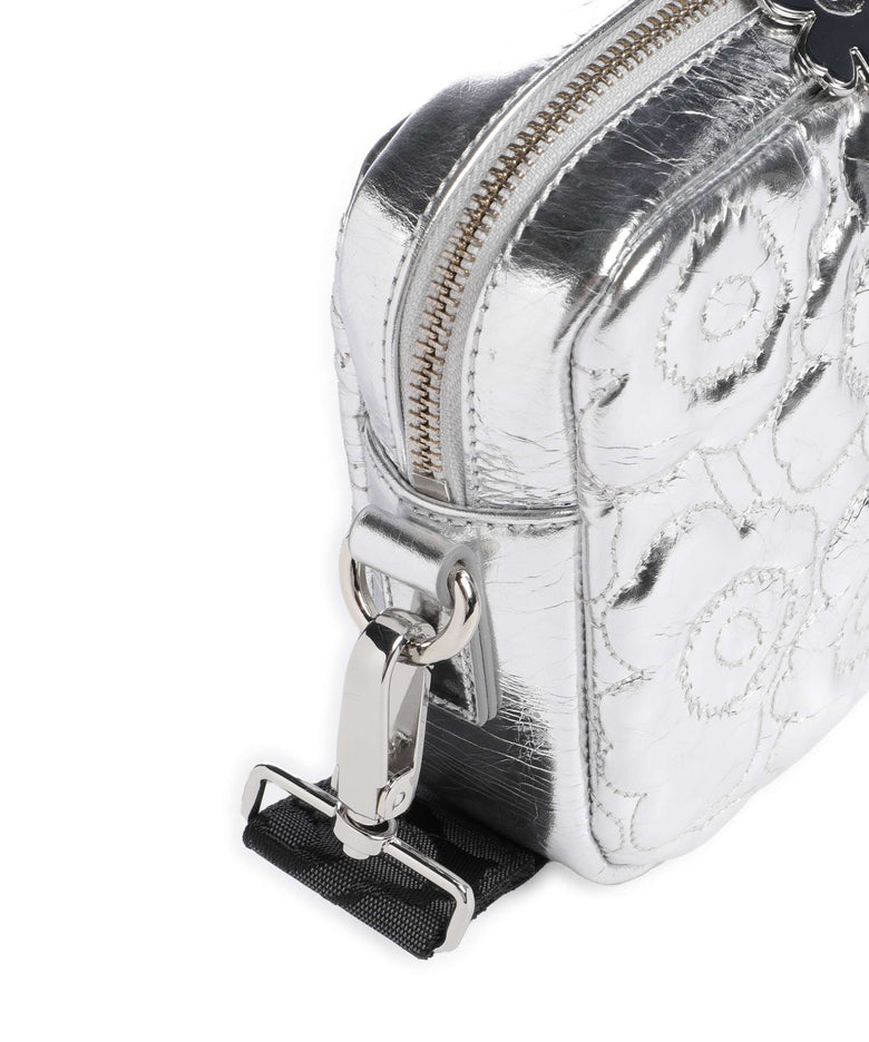 Marimekko Gratha Soft Unikko Crossbody bag silver