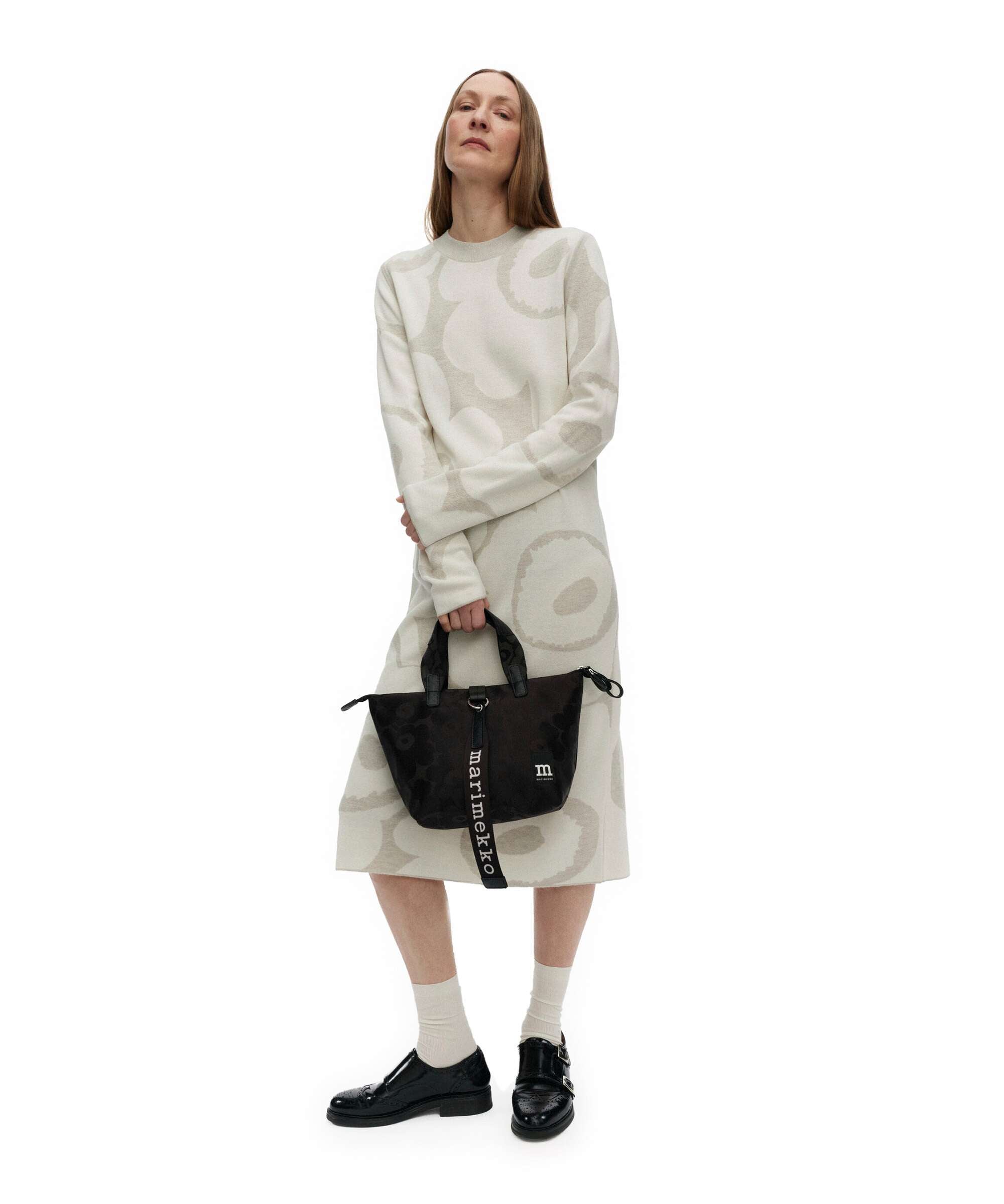 Marimekko All Day Unikko Handbag black