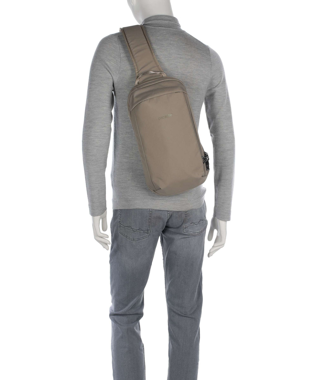 Pacsafe V Sling bag beige