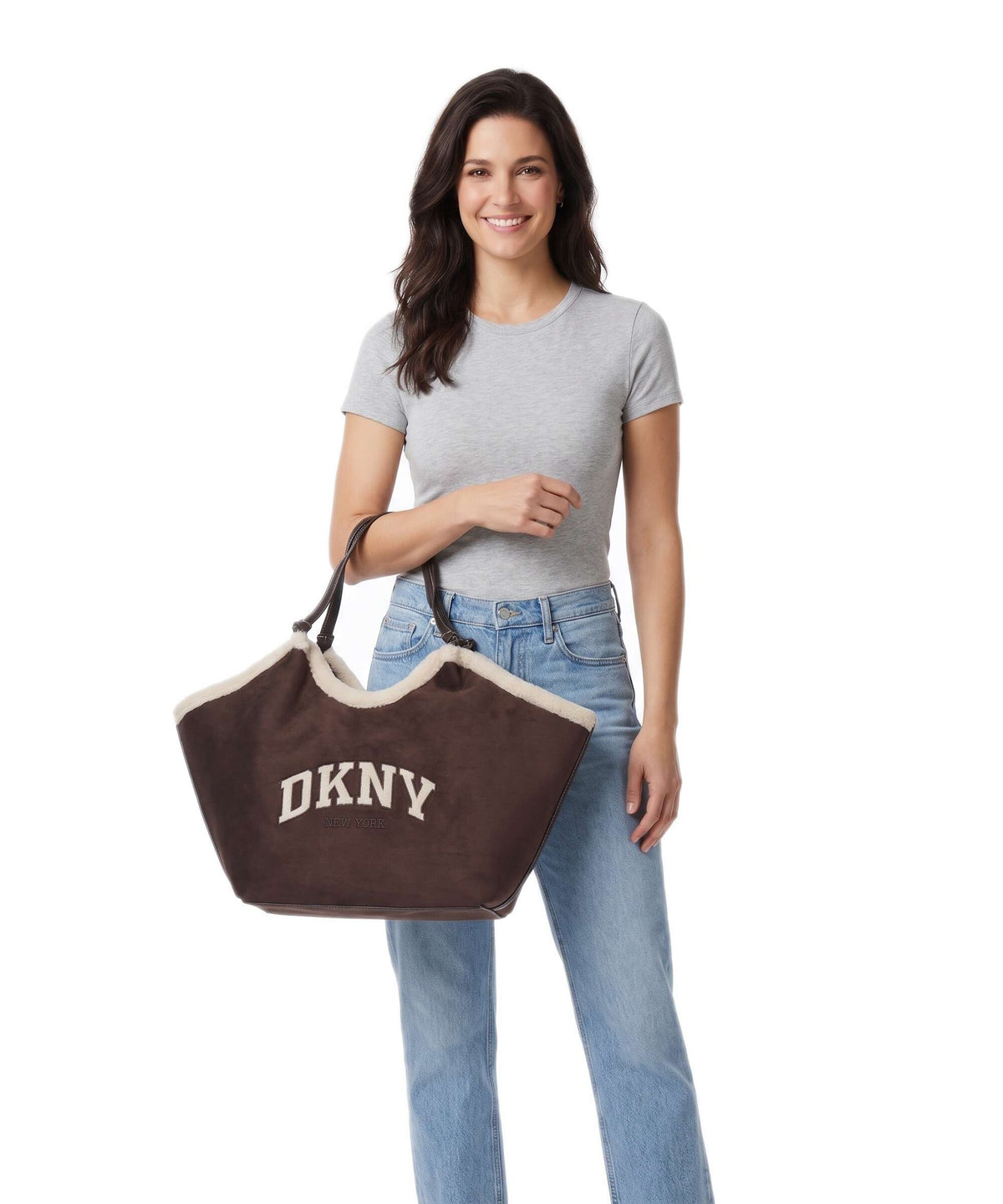 DKNY Paula Large Tote bag coffee bean
