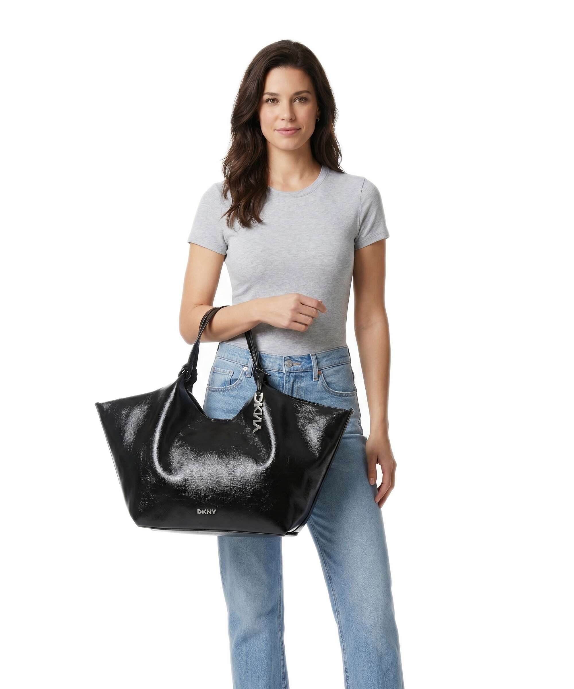 DKNY Paula Large Tote bag black/silver