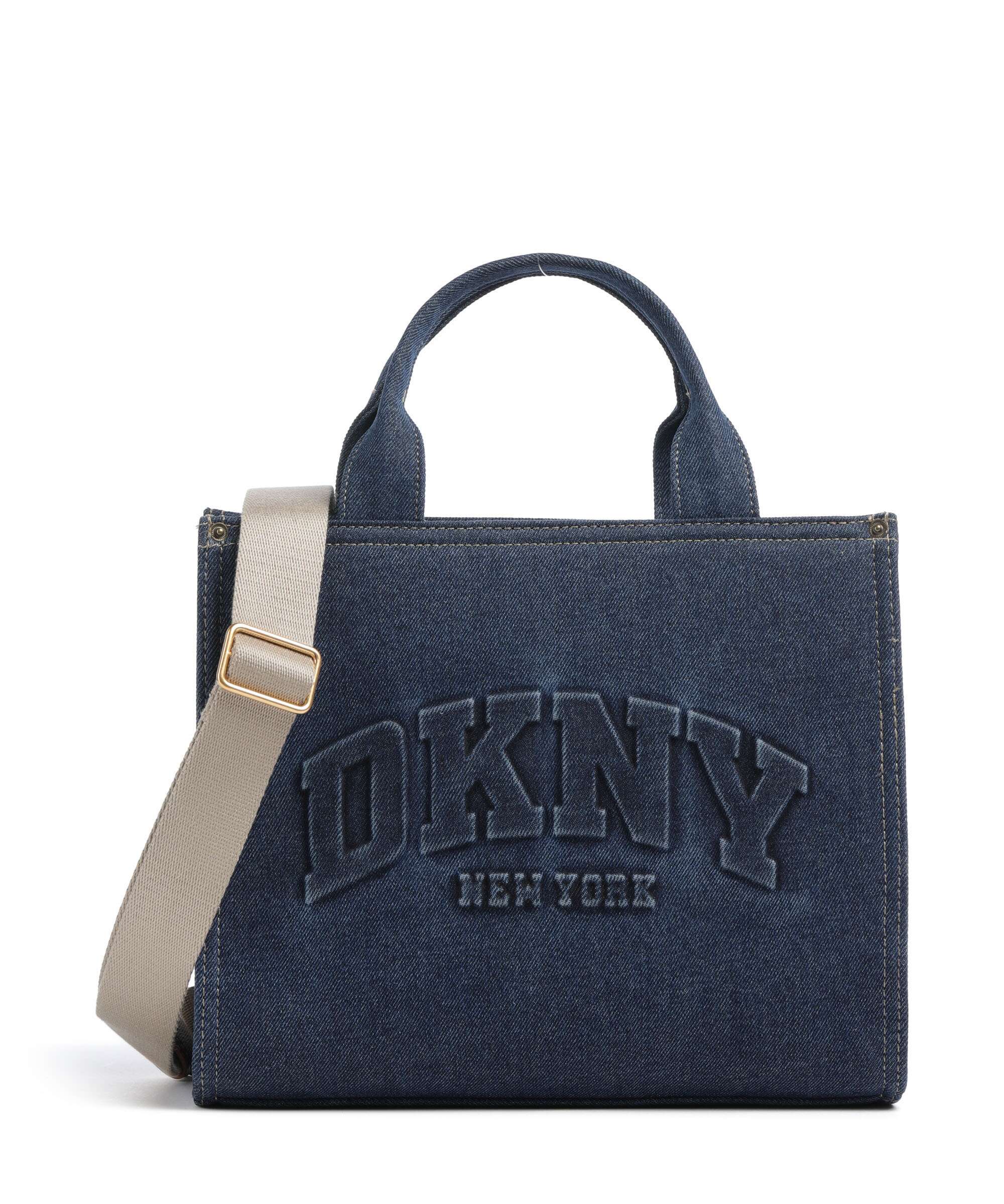 DKNY Hadlee Medium Handbag dark denim/saddle