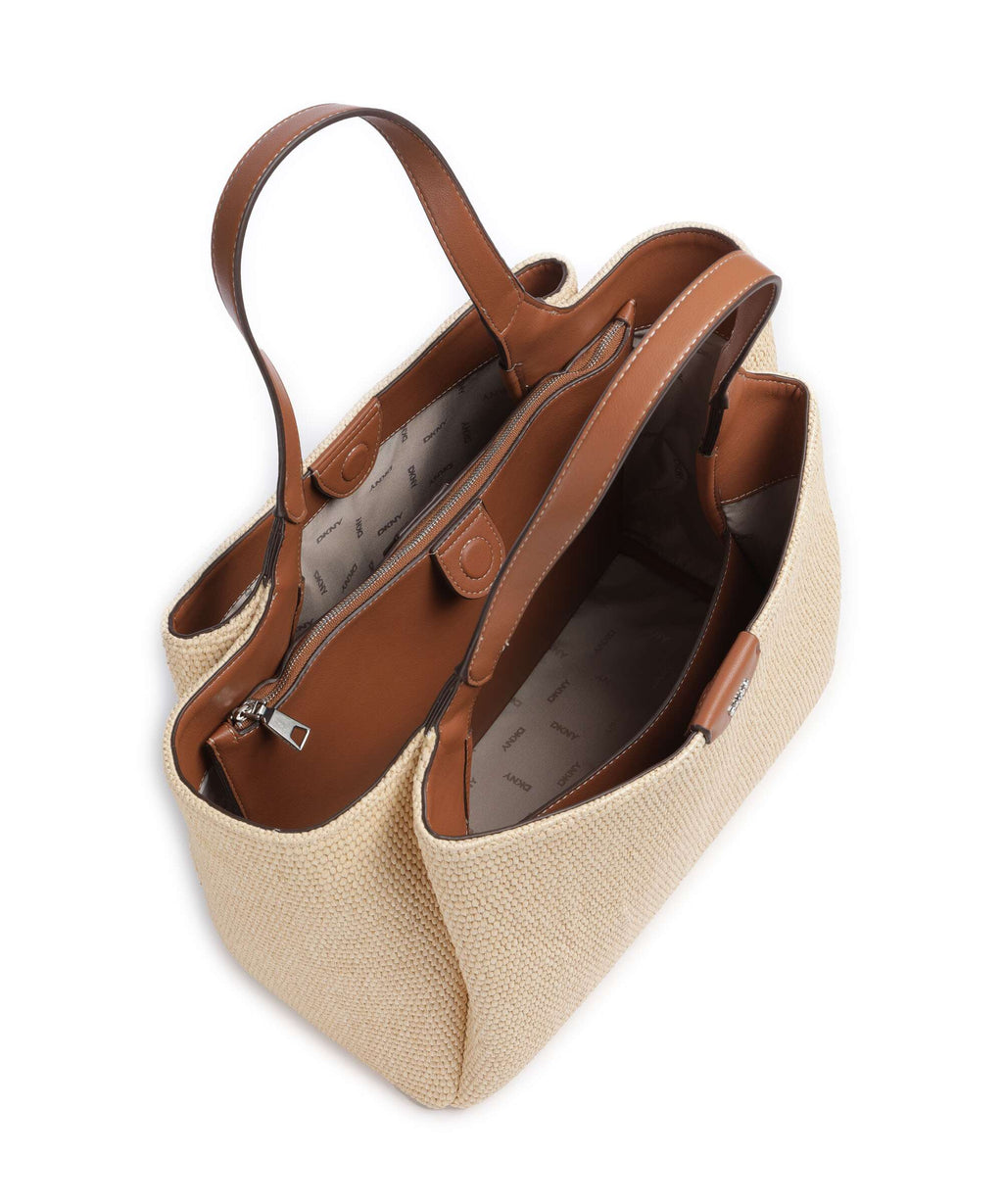 DKNY Willa Tote bag natural/saddle