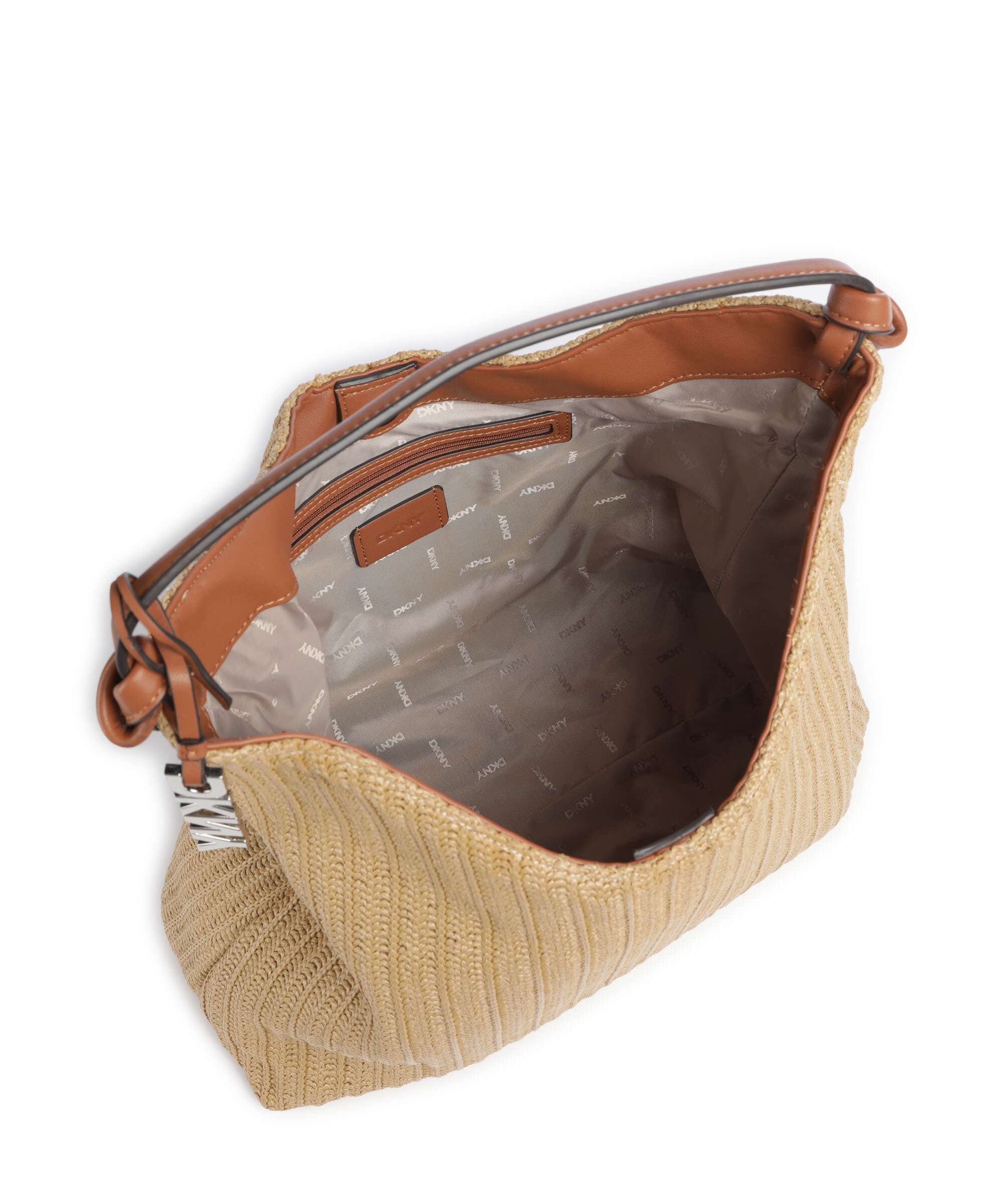 DKNY Paula Hobo bag natural/saddle