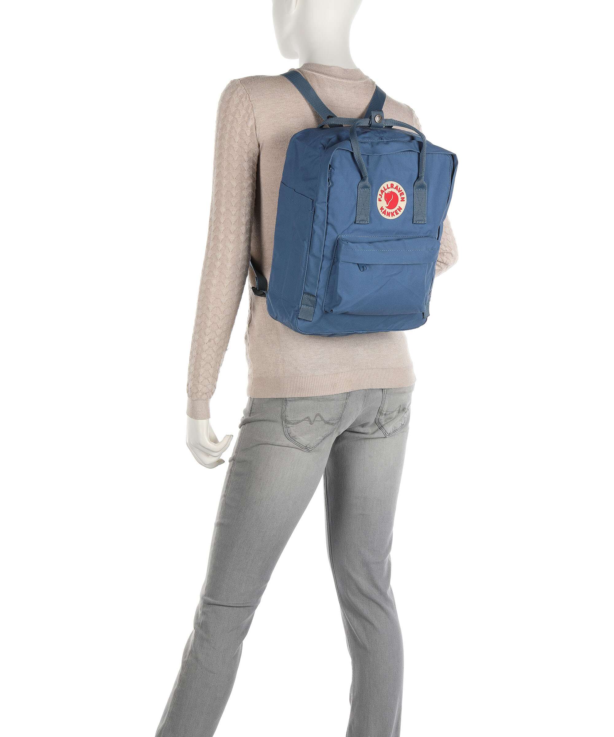 Fjällräven Kånken Backpack sky blue/light oak