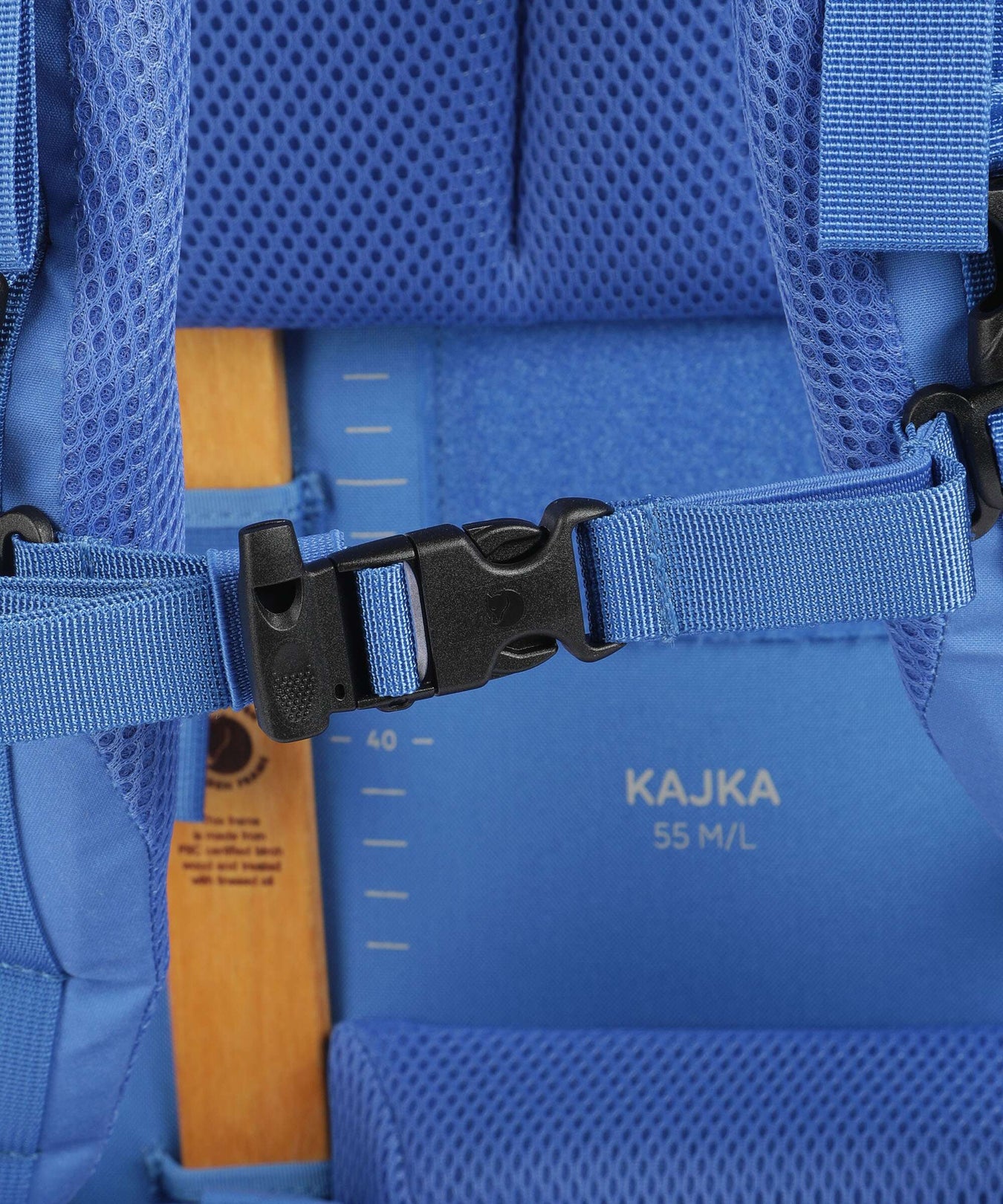 Fjällräven Kajka 55 M/L Trekking backpack un blue