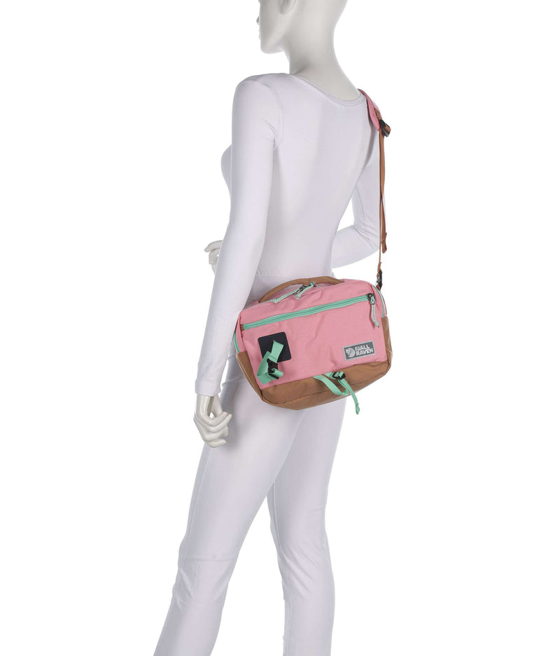 Fjällräven Vardag 6 Crossbody bag poppy pink/khaki dust