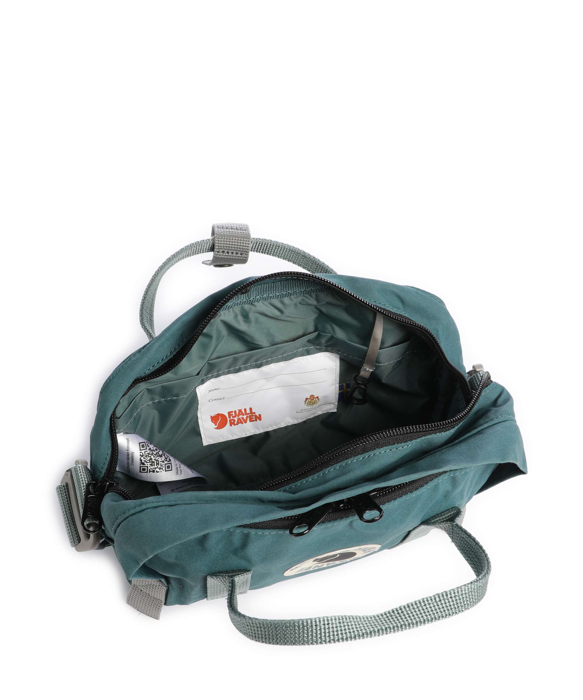 Fjällräven Kånken One Size Crossbody bag teal/frost green