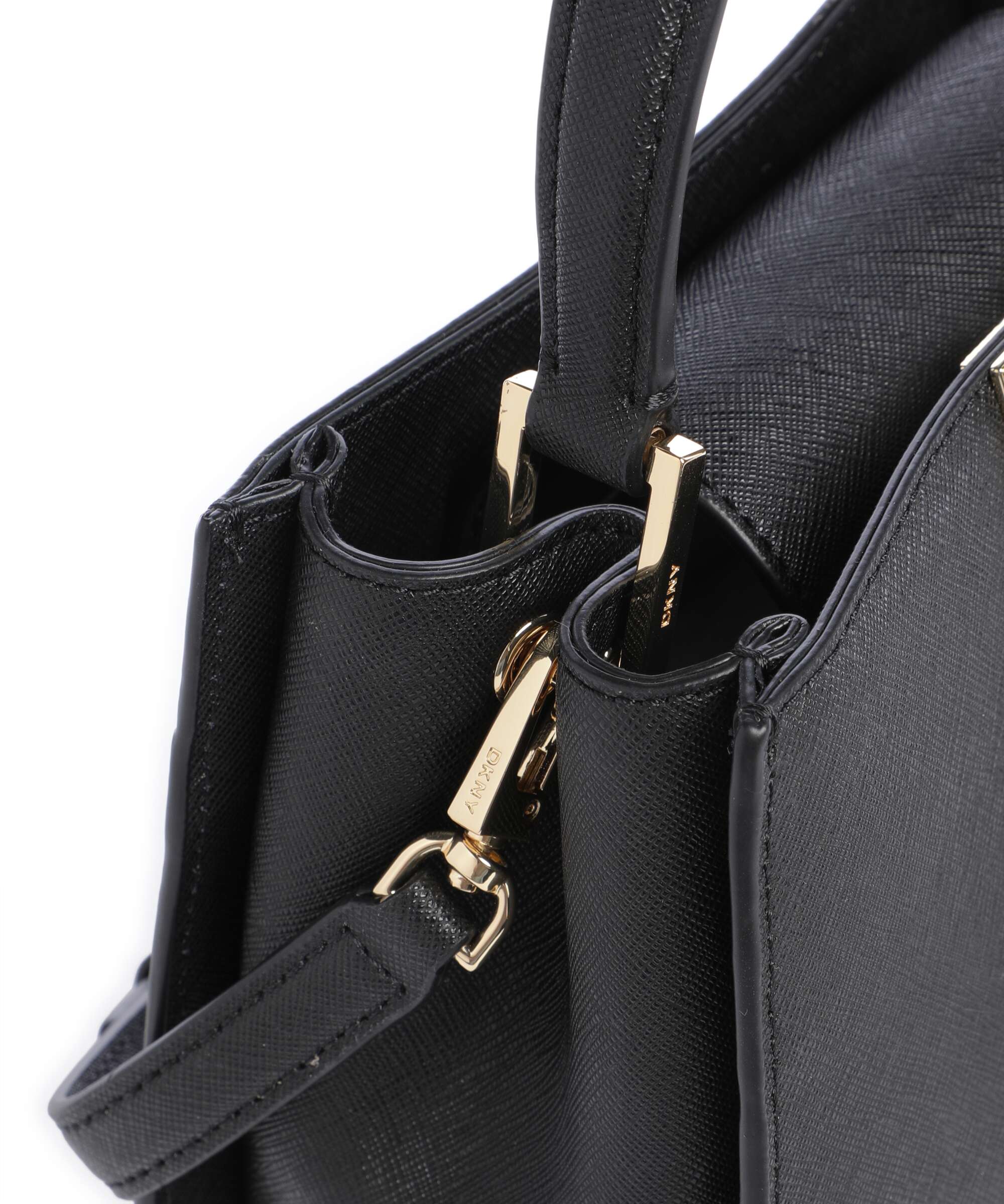 DKNY Foster Small Handbag black/gold