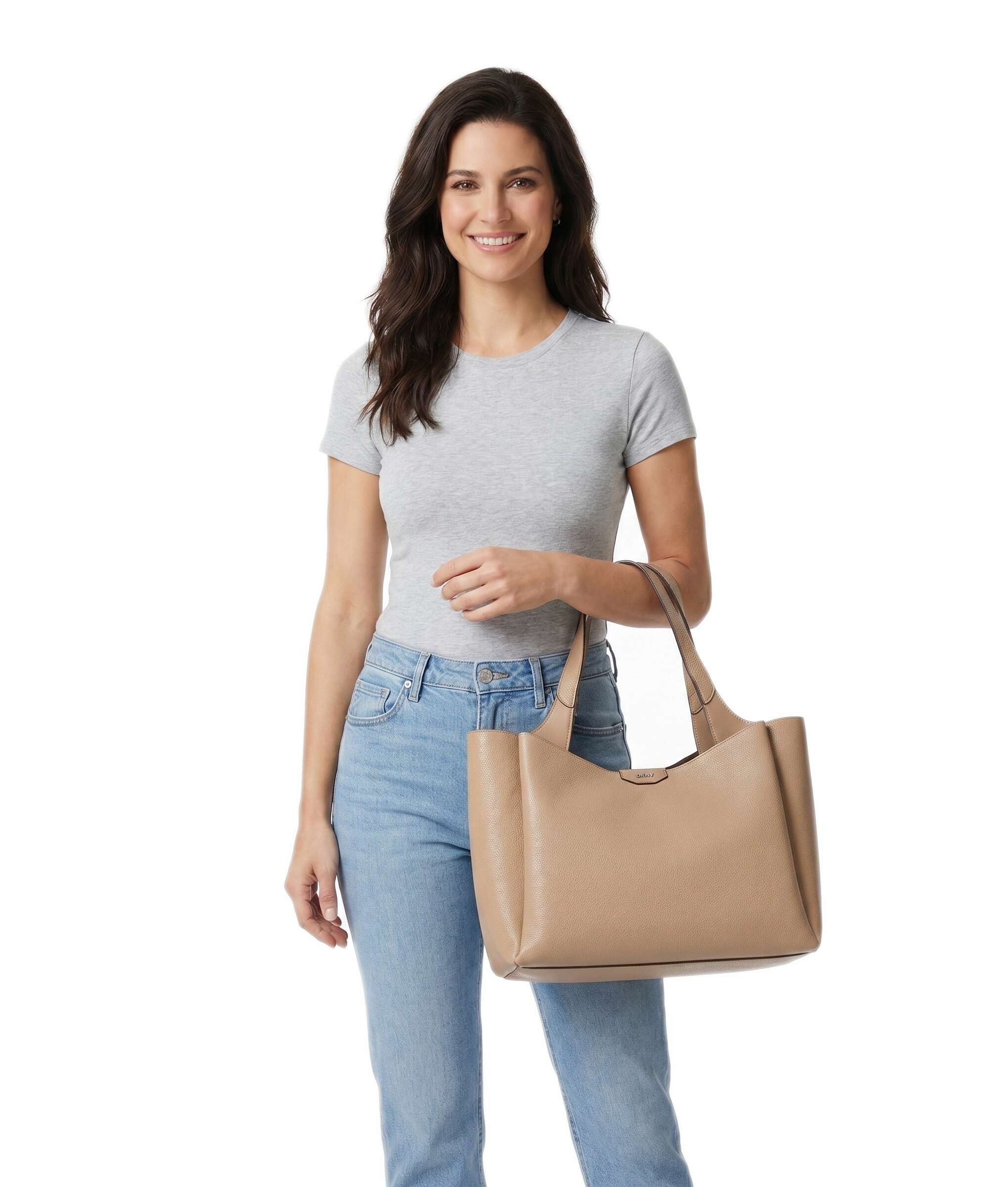 DKNY Willa Tote bag hot cocoa