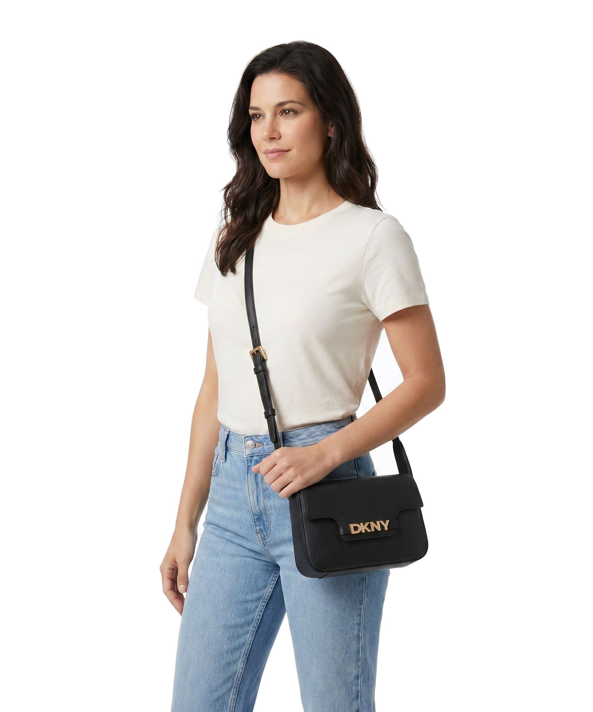 DKNY Avril Crossbody bag black/gold