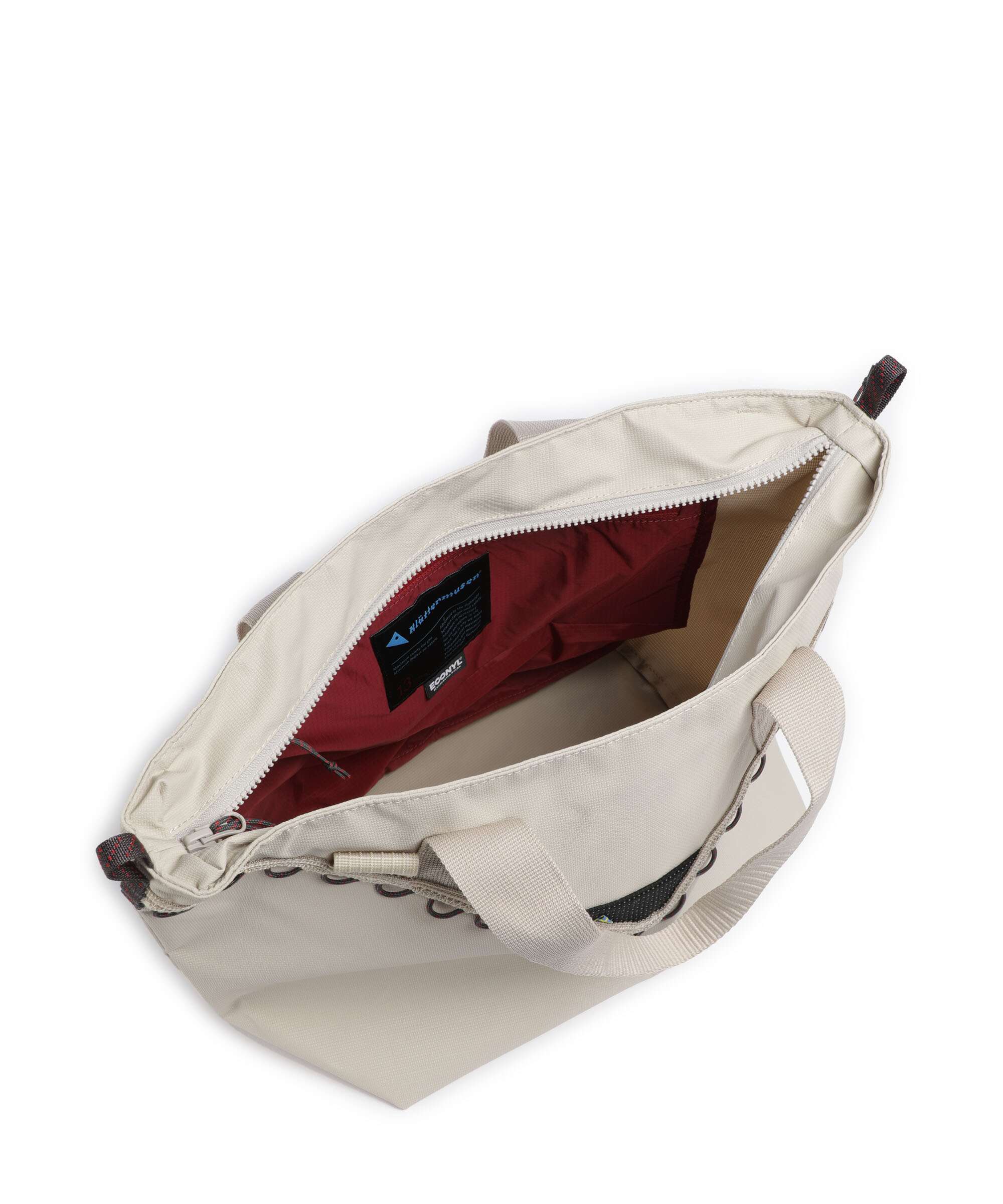 Klättermusen Bor 13 Tote bag silver/creme