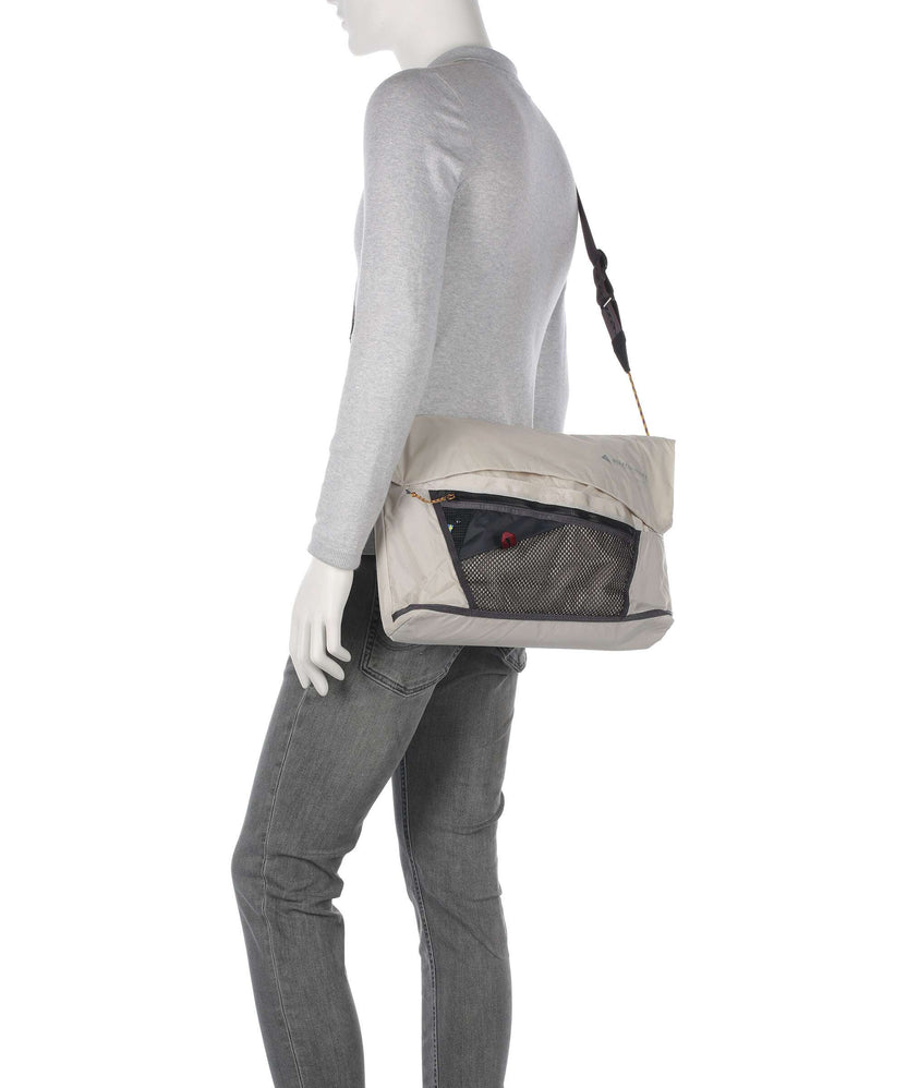 Klättermusen Grid Messenger bag burnt russet