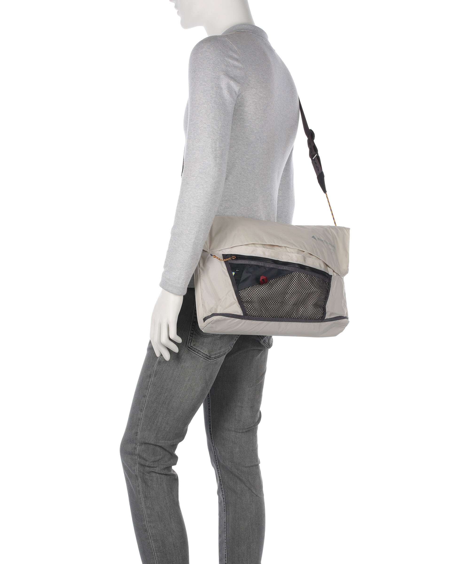 Klättermusen Grid Messenger bag olive