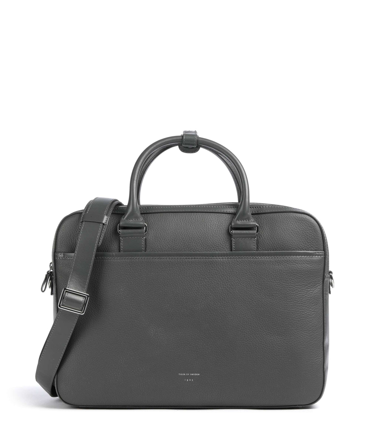 Tiger of Sweden Burin Briefcase triumph steel