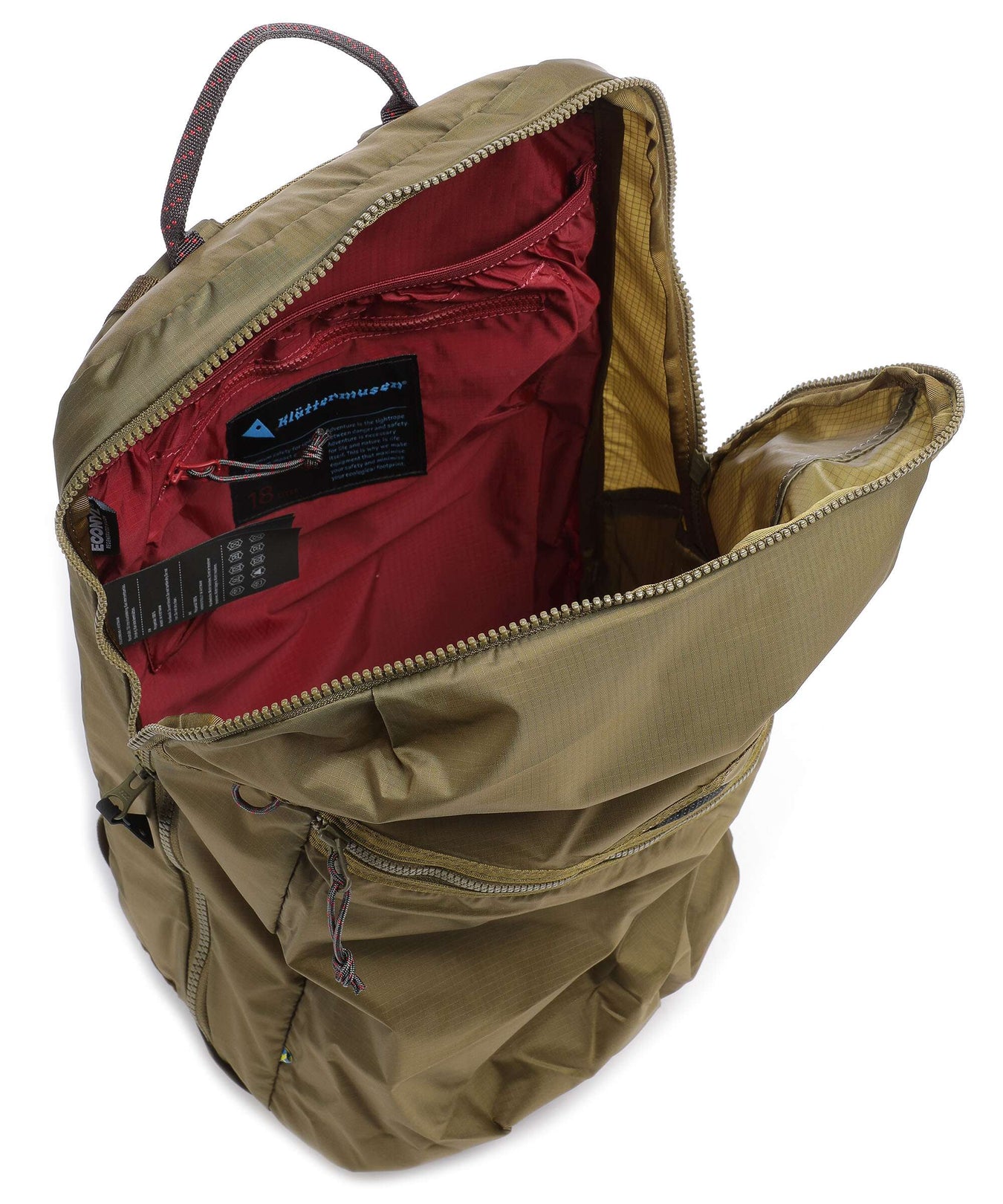 Klättermusen Gjalp 18L Backpack olive