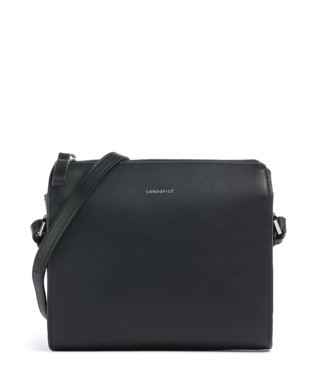 Sandqvist Leather Classics Frances Crossbody bag black