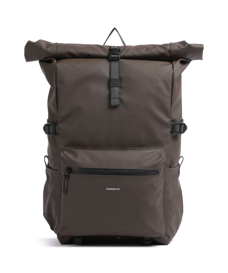 Sandqvist Stream Ruben 2.0 Rolltop backpack brown