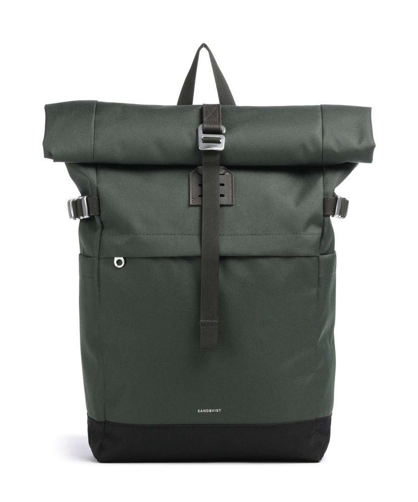 Sandqvist Icon M Rolltop backpack dawn green