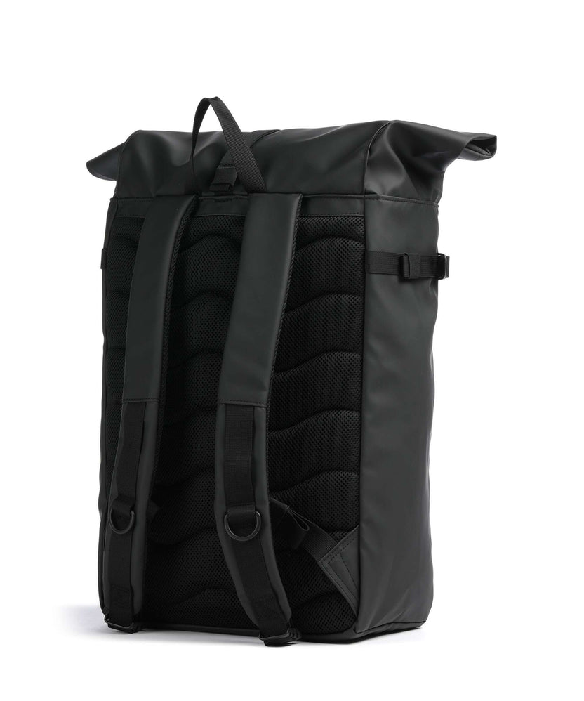 Sandqvist Stream L Rolltop backpack black