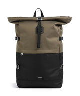 Sandqvist Icon L Rolltop rygsæk multi olive