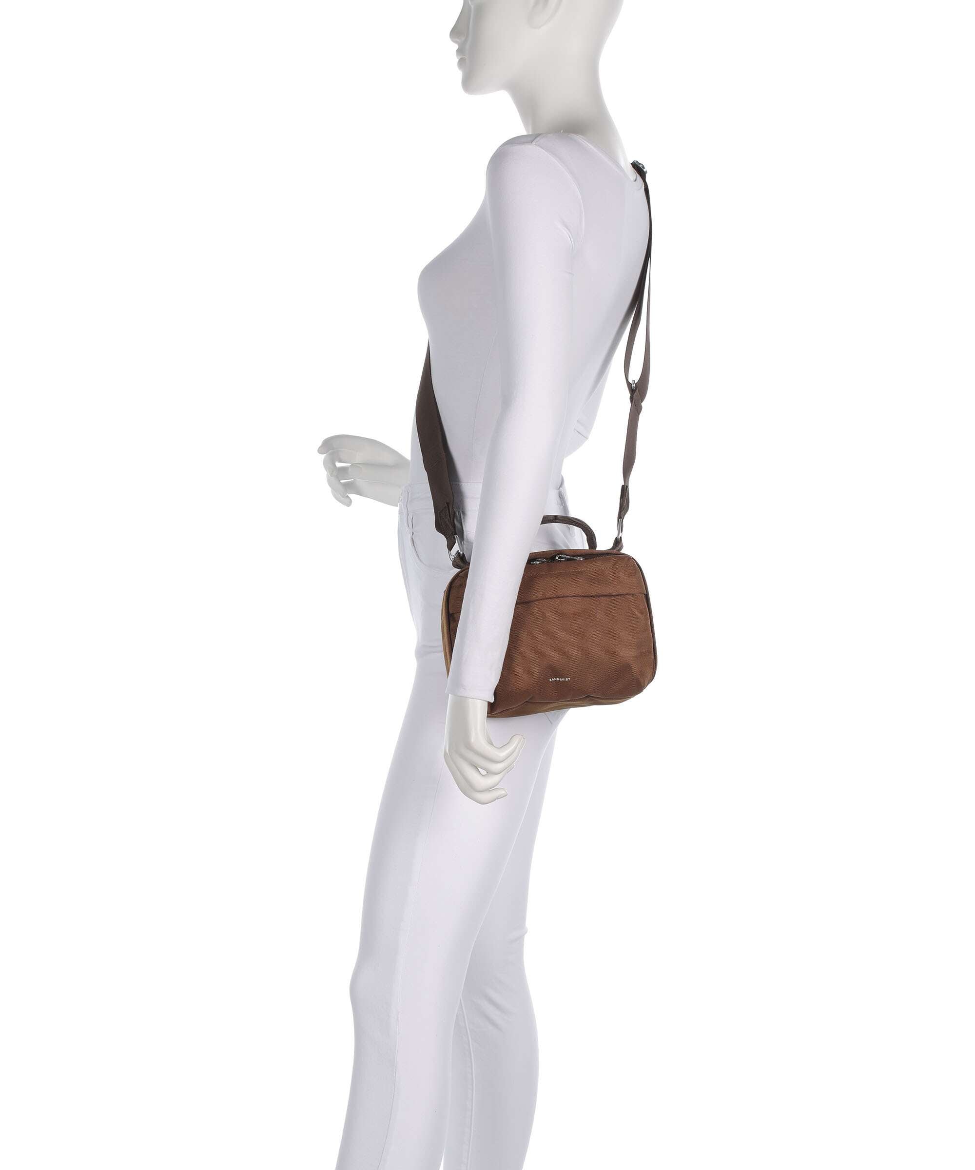 Sandqvist Go Crossbody bag sepia brown