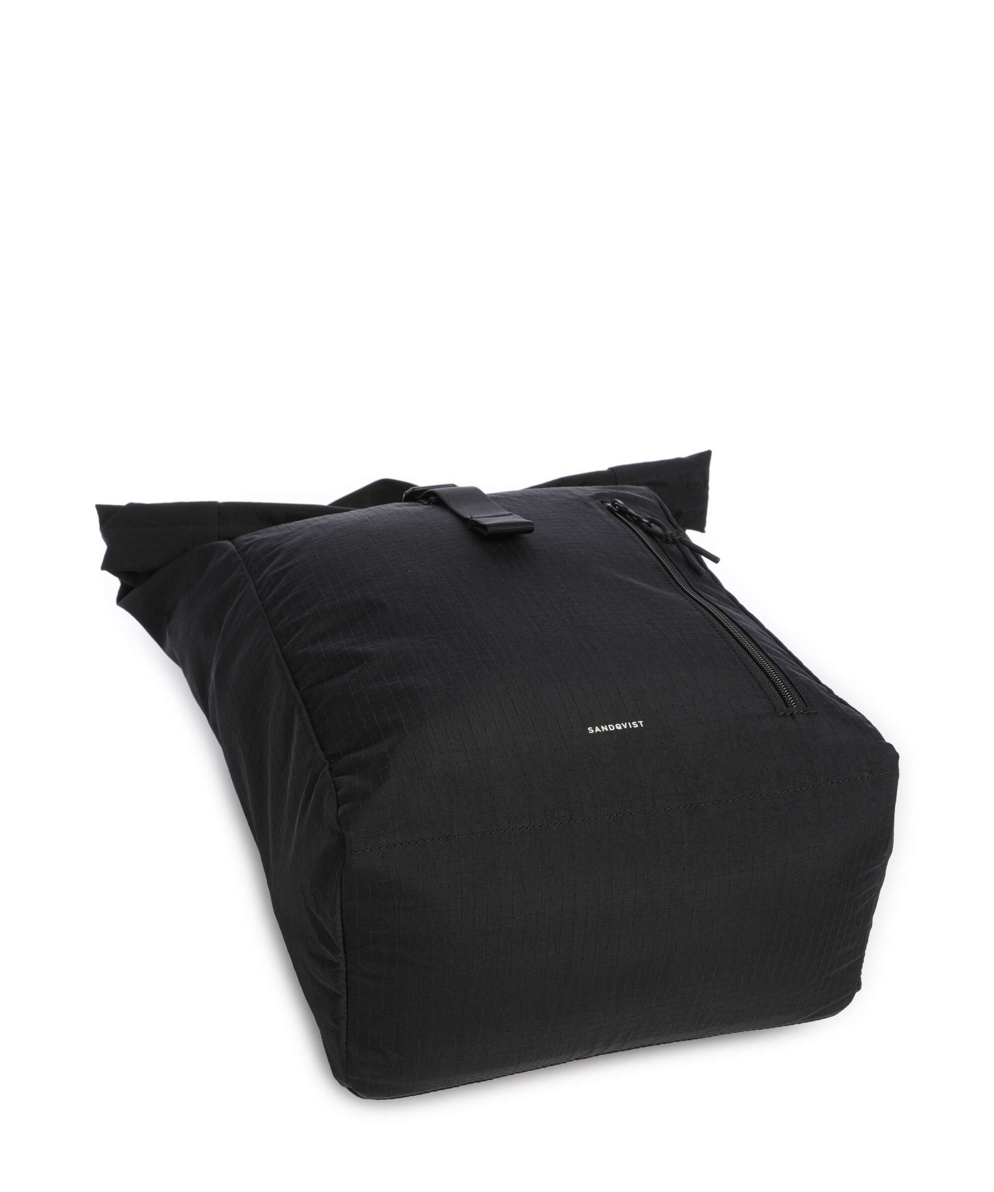 Sandqvist Grid Rolltop backpack black